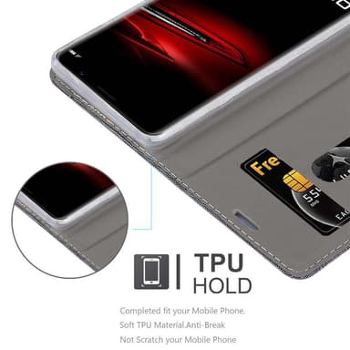 Huawei MATE RS lommebokdeksel etui (grå)