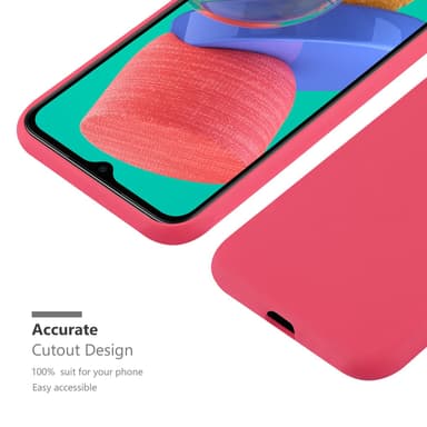 Deksel Samsung Galaxy M33 5G Silikon cover (rød)