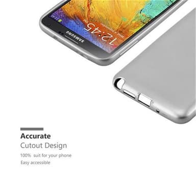 Deksel Samsung Galaxy NOTE 3 Case Cover (sølv)