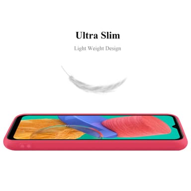 Deksel Samsung Galaxy M33 5G Silikon cover (rød)