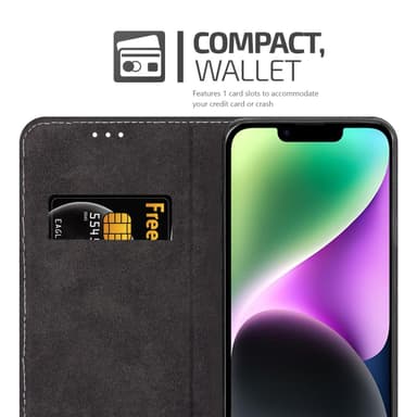 iPhone 14 PLUS Deksel Case Cover (blå)