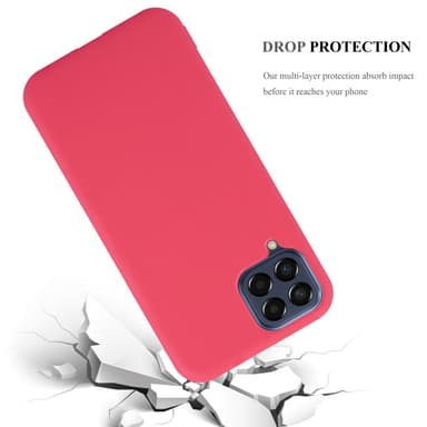 Deksel Samsung Galaxy M33 5G Silikon cover (rød)
