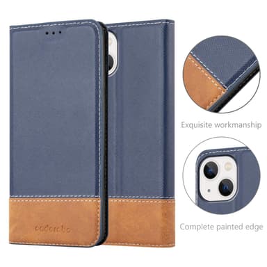 iPhone 14 PLUS Deksel Case Cover (blå)