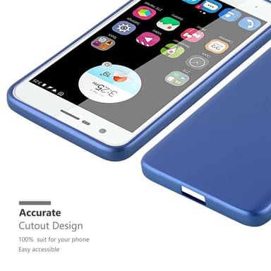 Deksel ZTE Blade V8 MINI Case Cover (blå)