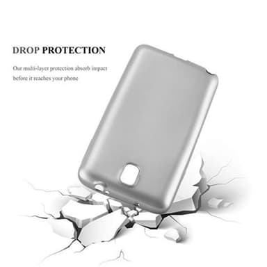 Deksel Samsung Galaxy NOTE 3 Case Cover (sølv)