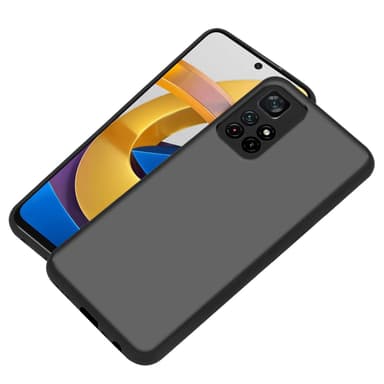 Xiaomi POCO M4 PRO 5G Deksel Case Cover (Svart)