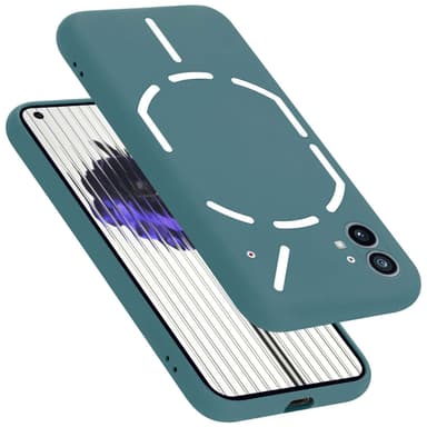 Nothing Phone (1) silikondeksel case (grønn)