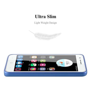 Deksel ZTE Blade V8 MINI Case Cover (blå)