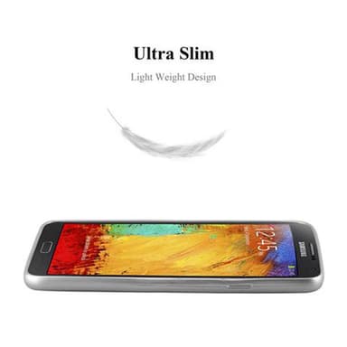 Deksel Samsung Galaxy NOTE 3 Case Cover (sølv)