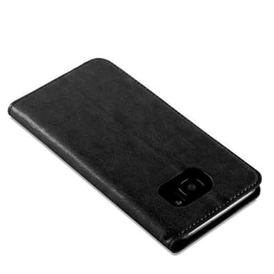 Samsung Galaxy S7 EDGE lommebokdeksel case (svart)