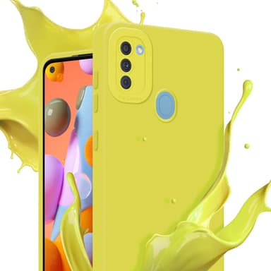 Samsung Galaxy A11 / M11 Deksel case (gul)