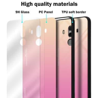 Deksel Huawei MATE 10 PRO Case Cover (svart)