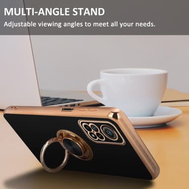 Xiaomi Mi 10T / Mi 10T PRO silikondeksel case (svart)