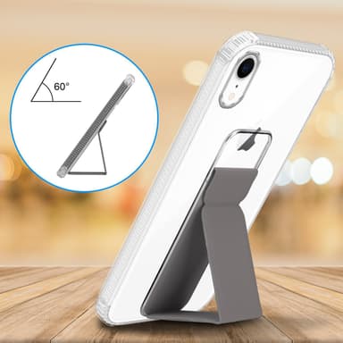 iPhone XR Deksel Case Cover (grå)