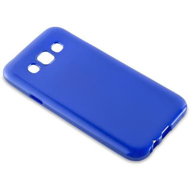 Samsung Galaxy E5 silikondeksel cover (blå)