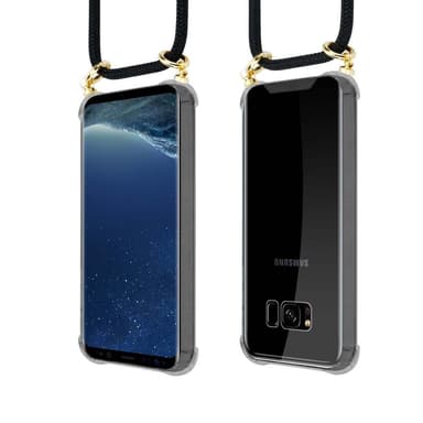 Samsung Galaxy S8 PLUS Deksel med Halskjede (svart)