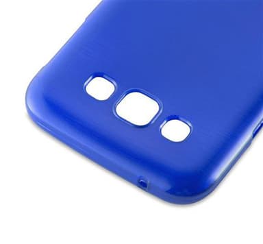 Samsung Galaxy E5 silikondeksel cover (blå)