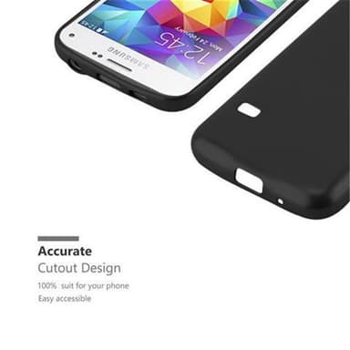 Deksel Samsung Galaxy S5 / S5 NEO Case Cover (svart)