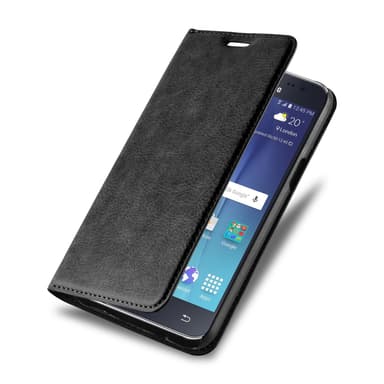 Samsung Galaxy J7 2015 lommebokdeksel case (svart)