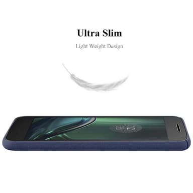 Motorola MOTO Z PLAY Hardt Deksel Cover (blå)