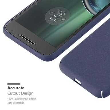 Motorola MOTO Z PLAY Hardt Deksel Cover (blå)