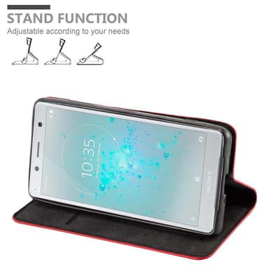Sony Xperia XZ2 lommebokdeksel case (rød)