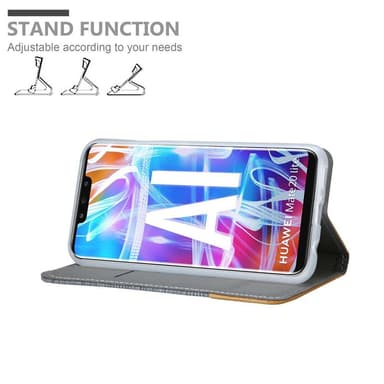Huawei MATE 20 LITE lommebokdeksel etui (grå)