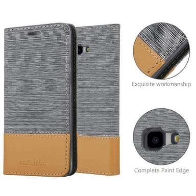 Samsung Galaxy J4 PLUS lommebokdeksel etui (grå)