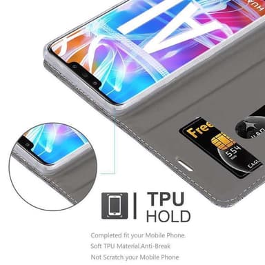 Huawei MATE 20 LITE lommebokdeksel etui (grå)