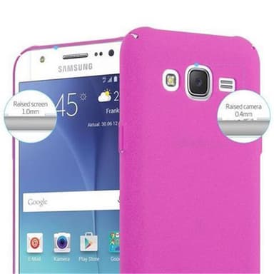 Samsung Galaxy J5 2015 Hardt Deksel Cover (rosa)