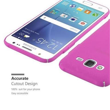 Samsung Galaxy J5 2015 Hardt Deksel Cover (rosa)