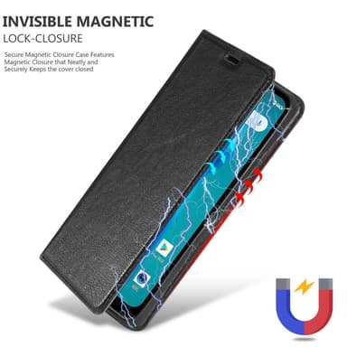 Lommebokdeksel Oukitel C23 PRO case (svart)