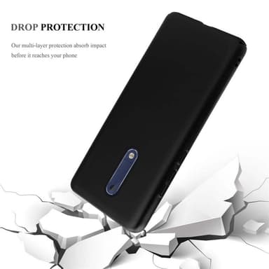 Deksel Nokia 5 2017 Case Cover (svart)