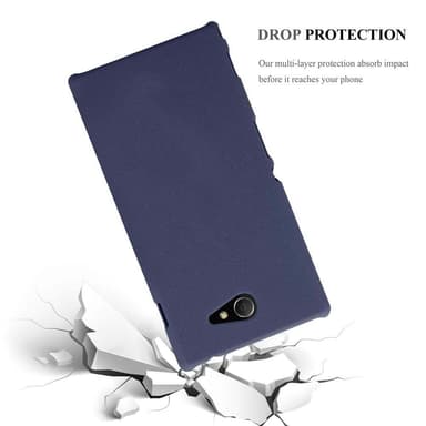 Sony Xperia M2 / M2 AQUA Hardt Deksel Cover (blå)
