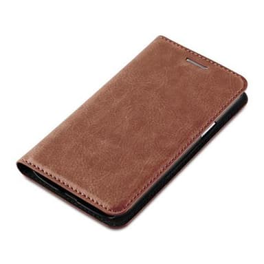Samsung Galaxy J1 2015 lommebokdeksel case (brun)