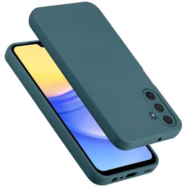 Samsung Galaxy A15 silikondeksel case (Grønn)