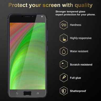 Asus ZenFone 4 MAX (5.5 tomme) 3x Skjermbeskytter