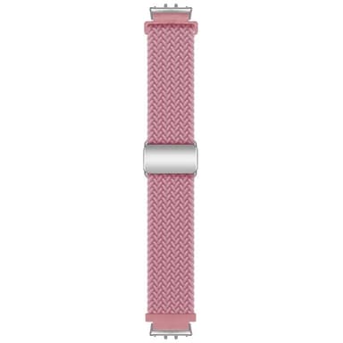 Flettet magnetisk klokkereim Samsung Galaxy Fit 3 - Pink