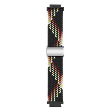 Flettet magnetisk klokkereim Garmin Forerunner 265S - Black Rainbow