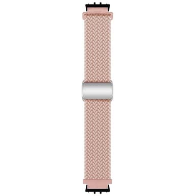BK Flettet magnetisk klokkereim Samsung Galaxy Fit 3 - Pinksand