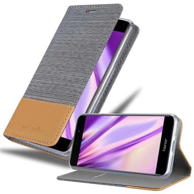 Honor 6C lommebokdeksel etui (grå)