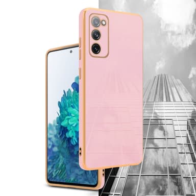 Samsung Galaxy S20 FE silikondeksel case (rosa)