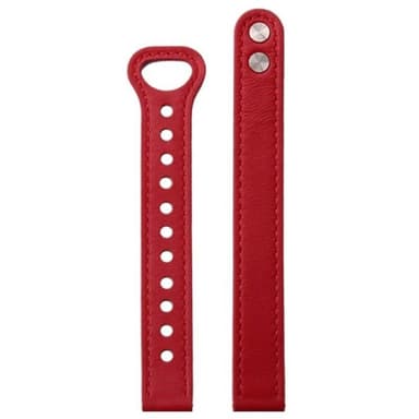 Lær klokkereim Garmin Lily 2 - Crimson