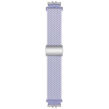 Flettet magnetisk klokkereim Samsung Galaxy Fit 3 - Misty Purple