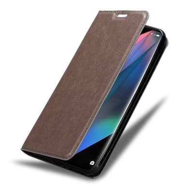 Oppo FIND X3 PRO lommebokdeksel case (brun)