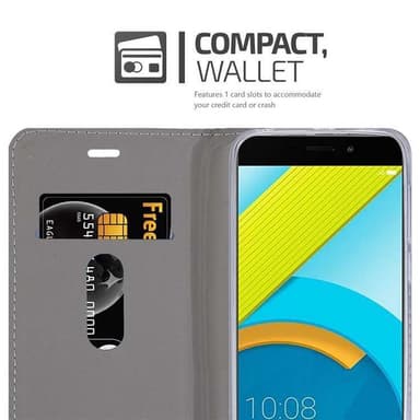 Honor 6C lommebokdeksel etui (grå)