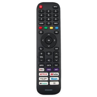 Erstatning av TV-fjernkontroll for EN2Q30H for Hisense TV