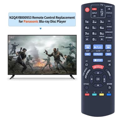 TV-fjernkontroll erstatning for N2QAYB000953 for Panasonic TV