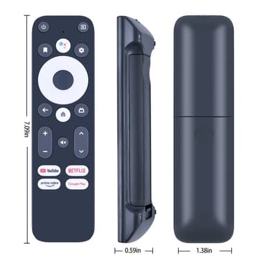 Fjernkontroll Erstatning for Mecool KM2 Plus TV Set-Top Box Stemmefunksjon
