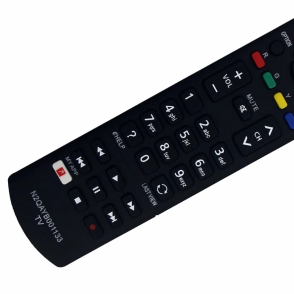 TV-fjernkontroll erstatning for N2QAYB0001133 for Panasonic TV